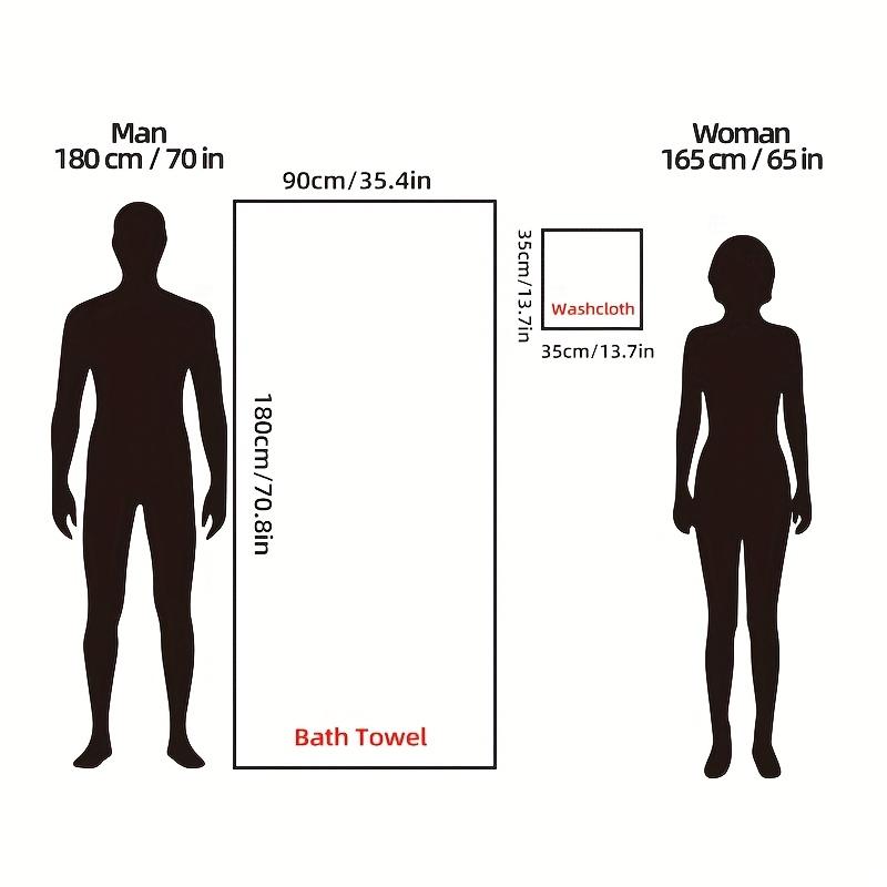 4-towel bath towel set, quick-drying and breathable, ideal choice for hotels and spas, perfect party gift (in multiple colors)