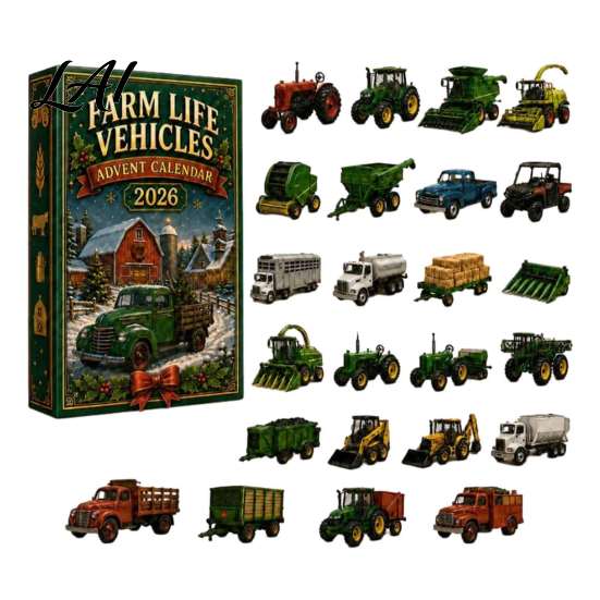 Miniature Locomotive Models 24-Day Train Advent Calendar Countdown Box with Mini Vehicle Collectible Model Railway Accessories Figures 2D