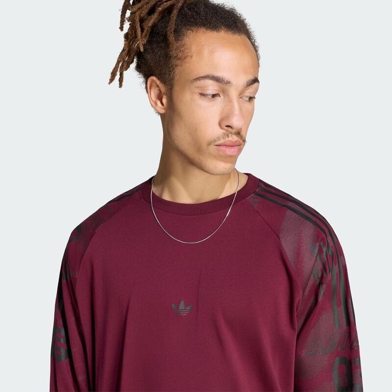 adidas Men's 2026 A6 Long Sleeve Logo T-Shirt