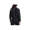 Nike Sportswear Swoosh Fleece Crewneck Sweatshirt Women Sweatshirt Black CV8654-010