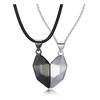 Couple Necklace - JSDDE - Yin Yang - Stainless Steel - 2 Necklaces - Silver