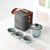 Zhi Shi Ru Kiln Portable Travel Tea Set