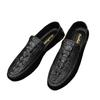Summer Loafers Men'S Summer Breathable Versatile Men'S Trend British Microfiber Leather Casual Lazy Shoes
