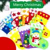 Creative Christmas Stockings Craft DIY Handcrafts Kindergarten Handmade for Toddlers Children Art & Crafts Supply