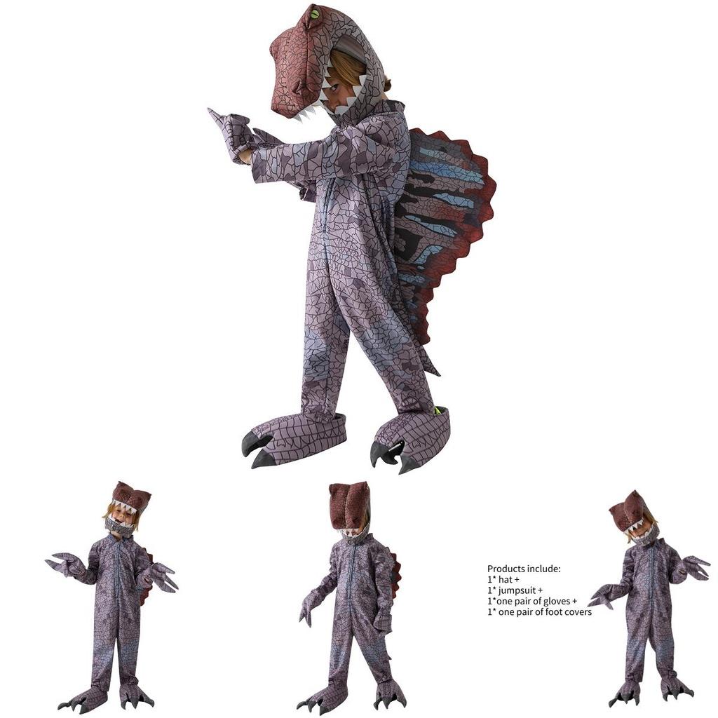 Niedliches Jurassic World Stacheliger Drache Cosplay Kostüm für Kindertags-Party-Aufführung