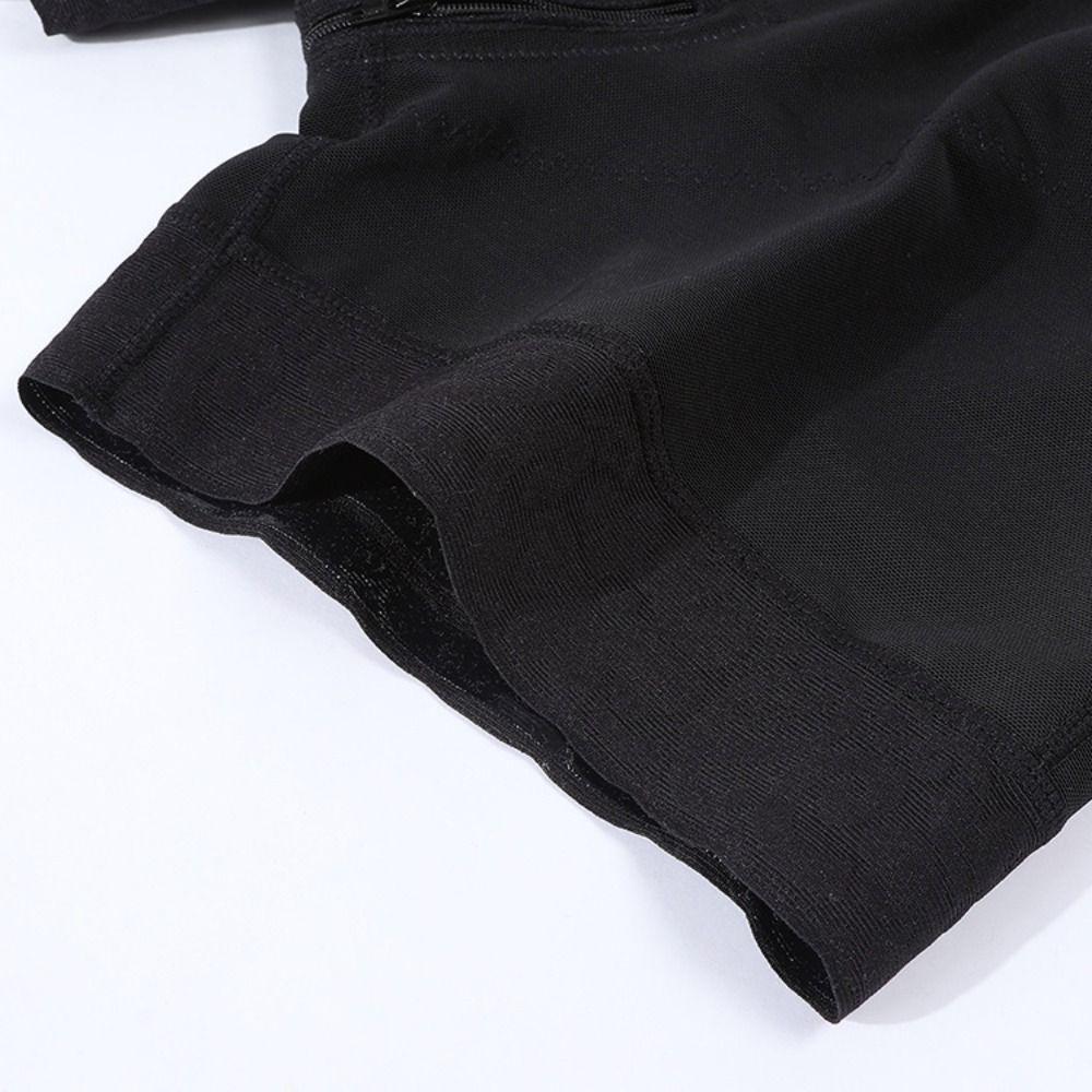 Underwear Butt Lifter Bodysuit Zipper Style Tummy Control Jumpsuits Postpartum Body Shaper  Sports