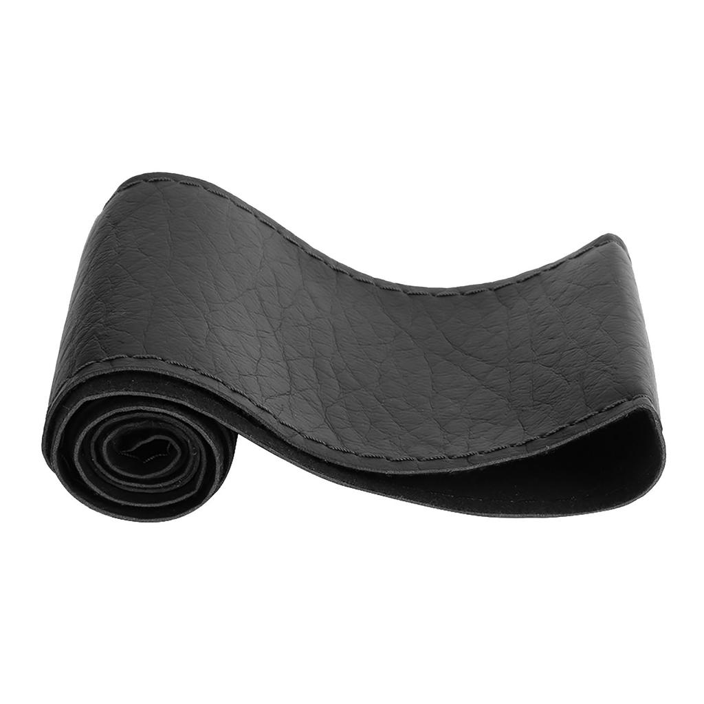 Steering Wheel Cover Elephant Skin Grain Leather DIY Sewing with Needles Thread Car Interior
