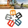 Plastic Wide Pedal Light Weight Hollow Nonslip Bicycles Pedals Cycling Platform Pedals for Road Bike Cycling Accessories