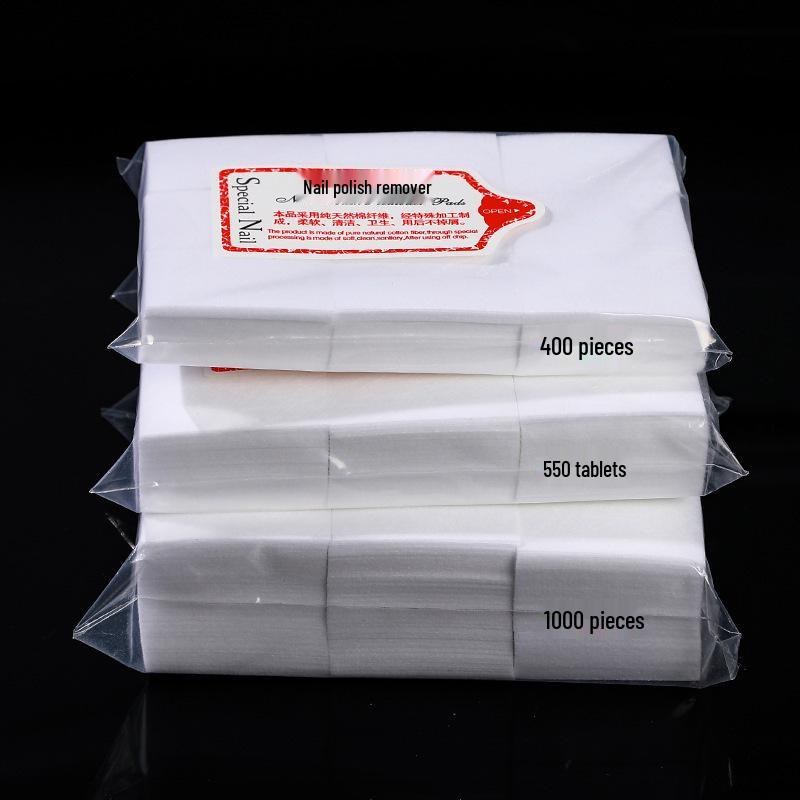 Nail Art Lint-Free Thickened Polish Remover Pads