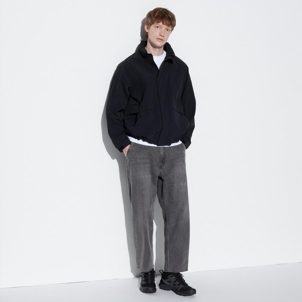 

Широкие джинсы UNIQLO Relax до щиколотки