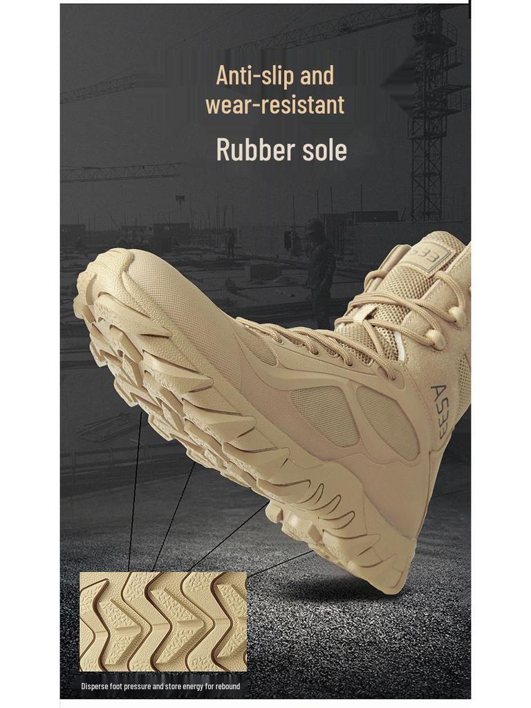 Magnum Cross-Border Plus Size Breathable Tactical Boots, Wear-resistant Outdoor Hiking & Training High-Top Combat Military Boots.