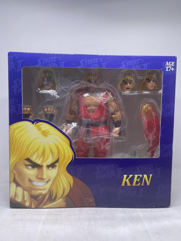 Boxer Street Fighter St Sangilf, Ken Ken Gulie, Long Wu Lei'An, Wang Ma, Movable Boxed Figure