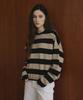 Seutyudioaenpaleukeu Big Striped T-Shirt_Beige