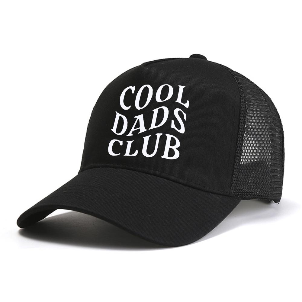 Cool Dads Club baseball cap Father's Day Funny Husband caps Daddy Dad To Be sports hat casual mesh adjustable trucker hats