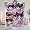 Luxury Blanket for Sofas Kawaii Kuromis Bed Blankets King Size Home Interior Fluffy Plaid Throw Knee Soft Nap & Throws Sofa Fur