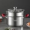 304 Stainless Steel 2-Layer Steamer Pot
