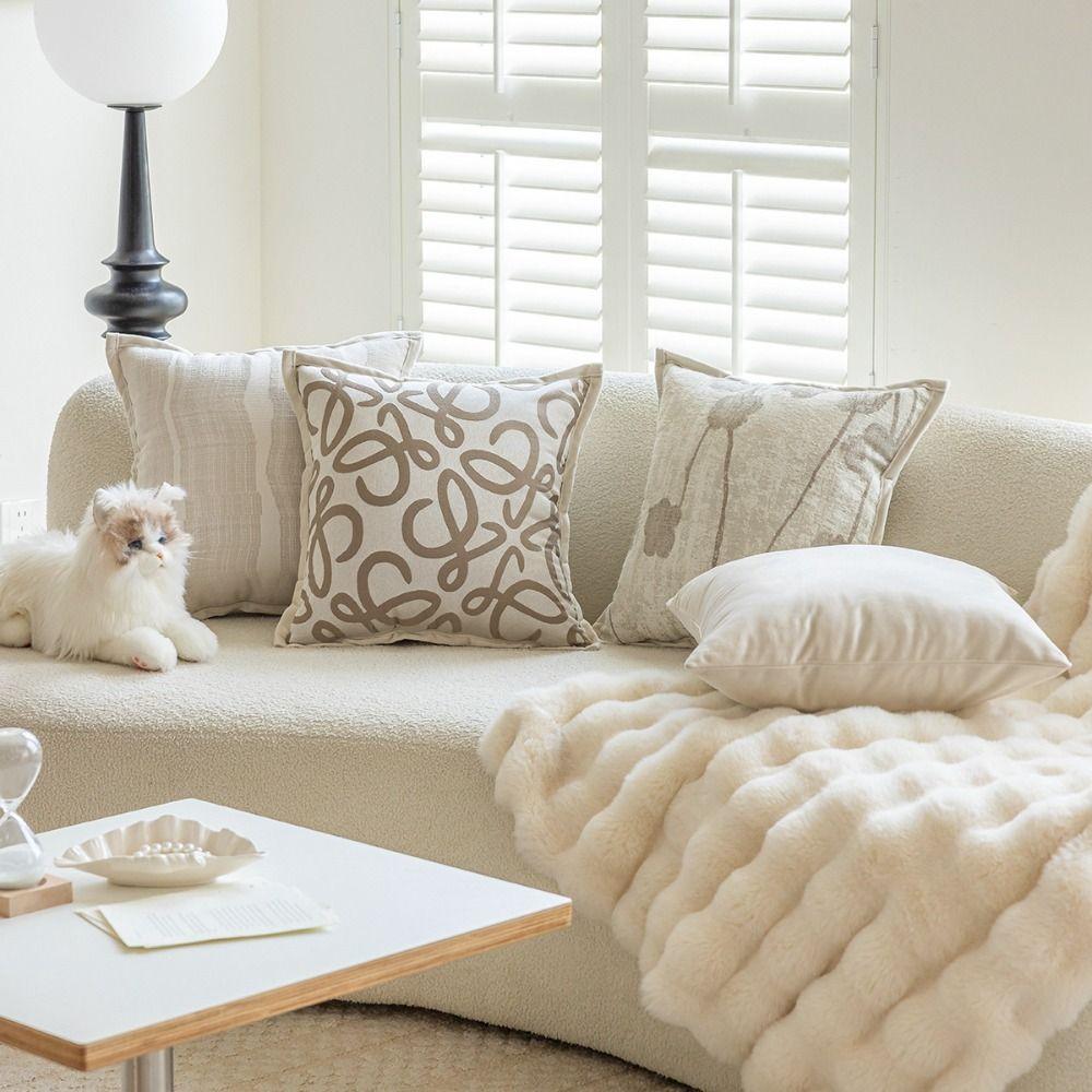 

45x45 см Простая наволочка с принтом Роскошная наволочка для подушки Наволочка для дивана Подушка Style 4