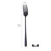 Korean Style 304 Stainless Steel Long Handle Fork - Ideal for Steak, Salad, and Western Tableware in Restaurants or Homes