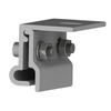 1/4pcs Standing Solar Seam Clamp PV Roof Fixing Mounting Sheet Solar Panel Rack With Screws Washer For Solar Panel Installations