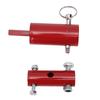 Jack Drill Adapter Tool Fit 1 Inch Handle Stud Heavy Duty Steel Jack Rod Attachment for Dump Flatbed Livestock Trailers