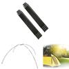 2Pcs Black Camping Tent Poles Fiberglass Tent Pole Replacement Kit  Awning Setup