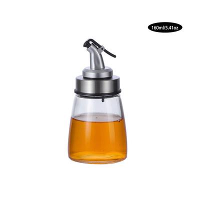 160/200/300/500 ml Kochgewürzflaschenspender, Saucenflasche, Glas-Aufbewahrungsflaschen für Öl und Essig, kreatives Küchenwerkzeug-Zubehör