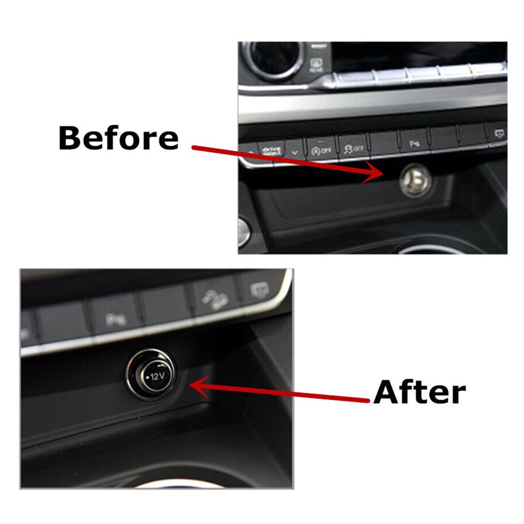 Capac Brichetă Auto Capac Impermeabil Rezistent la Praf pentru Priza Brichetei Auto OEM 8W0919311