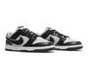 Men's Sneakers Nike Dunk Low Chenille Swoosh Black Grey Black/Grey/White