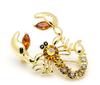 Shining  Scarf Brooches  Brooch Animal Scorpion Brooch Pin