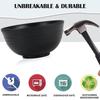 Eco Wheat Straw 12pcs Dinnerware Set Unbreakable Plates Bowls Reusable Plastic Tableware Lightweight for Family Gathering Party Use