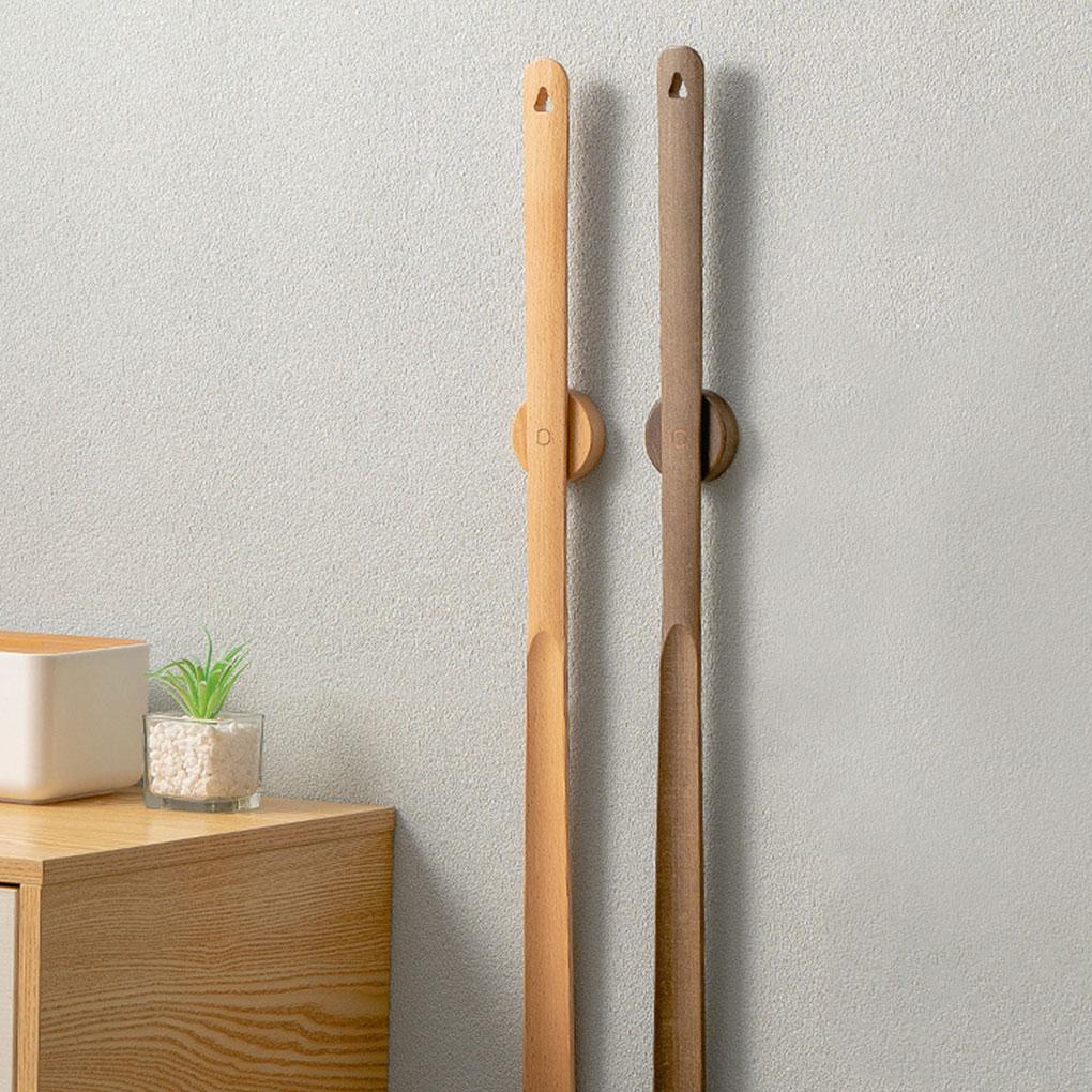 Wood Magnetic Shoe Horn Convenient Shoe Pull Preserves Shoe Shape Suitable For All Footwear Shoehorn