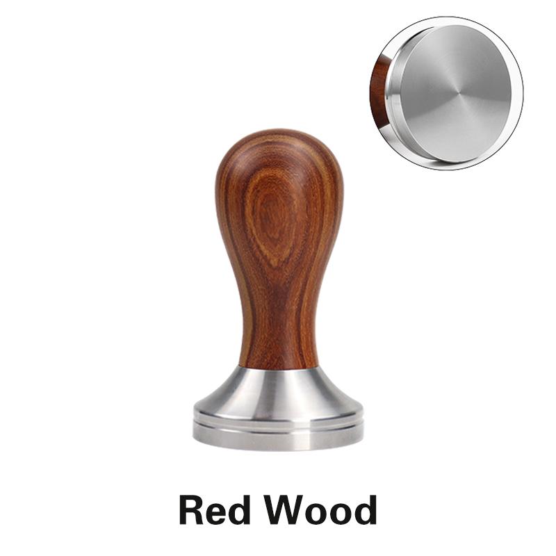Kaffee-Tamper 51mm 57mm 58.5mm Für Delonghi Breville Lelit Siebträger Edelstahl Espressozubehör Eckige Barista Werkzeuge