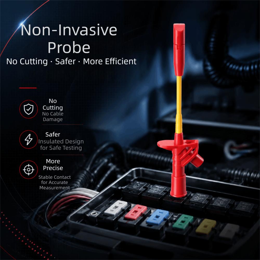 3pcs Non-Piercing Test Hook Clip Car Circuit Tester  Car Motorcycle Vehicle Testing