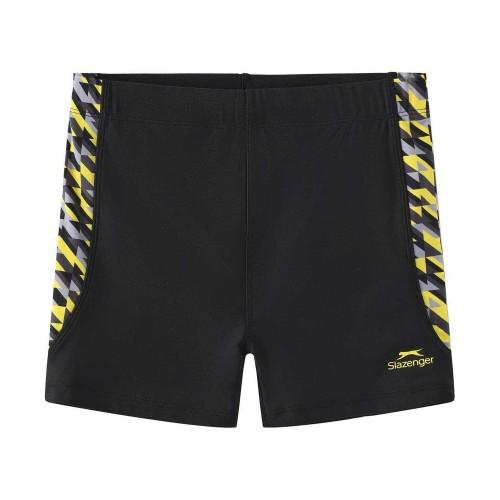 Slazenger Boys PI Geometric Pattern Swim Shorts