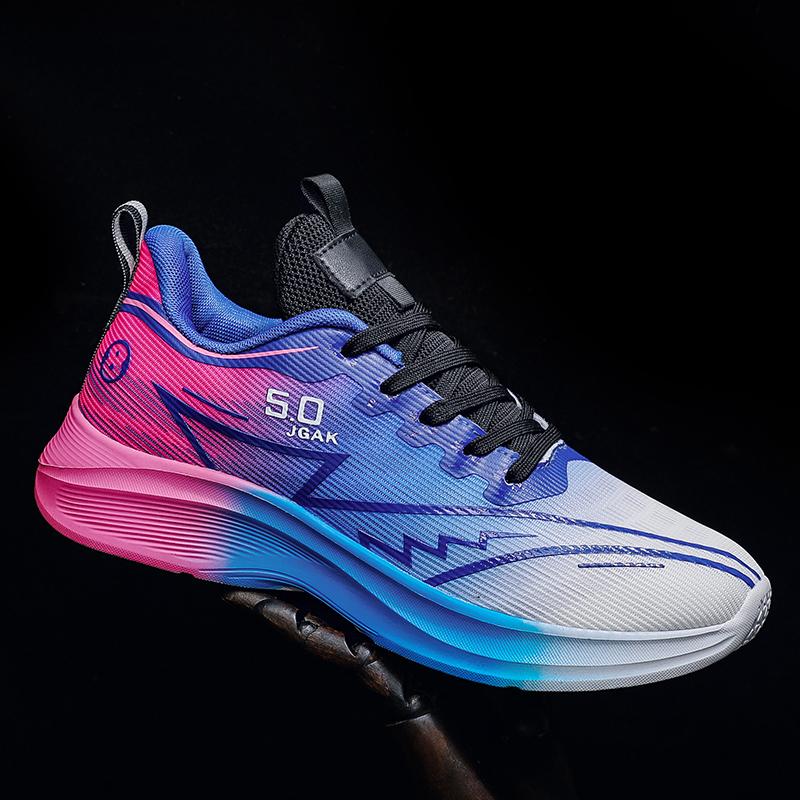 Men's Running Shoes New Professional Carbon Plate Sports Training Shoes Outdoor Non-slip Shock-absorbing Tennis Shoes