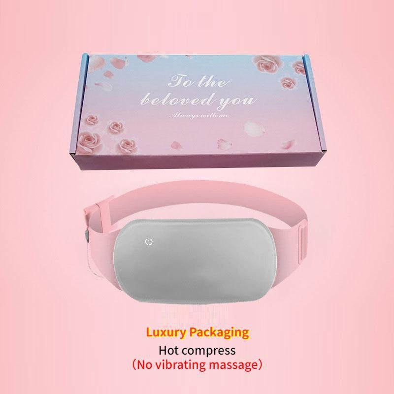 Almofada de aquecimento menstrual quente abdômen cinto de cintura quente aliviar a dor menstrual compressa quente massageador para mulher menina barriga volta aquecimento