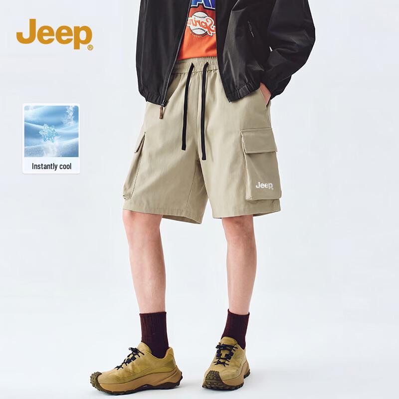 JEEP Men s Summer Loose Fit Casual Shorts 3XL