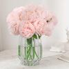 10pcs Simulated Peony Flower Wedding Bouquet Silk Flowers Fake Peony Artificial Peony Silk Flowers Bouquet for Bridal Wedding Floral Home Decoration