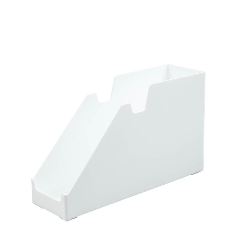 Beveled Storage Box Plastic Kitchen Fruit and Vegetable Storage Basket Desktop File Organization and Storage Box The bevel is 30x9x18cm 980₽