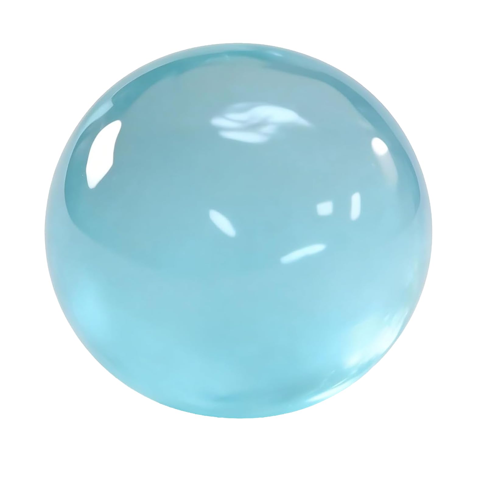 Kokosöl-basierter Slow-Rebound Dekompressions-Quetschball – Transparente Gelee-Textur blau