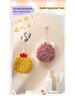 Cartoon Animal Chenille Hanging Hand Towel - Thickened Kids' Hand Towel