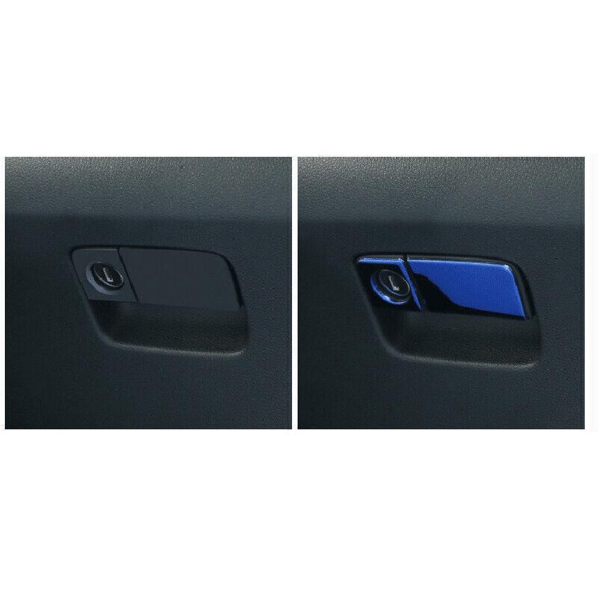 Storage Box Handle Bowl Trim For Honda CRV CR-V 2017- Blue Co-Pilot Titanium