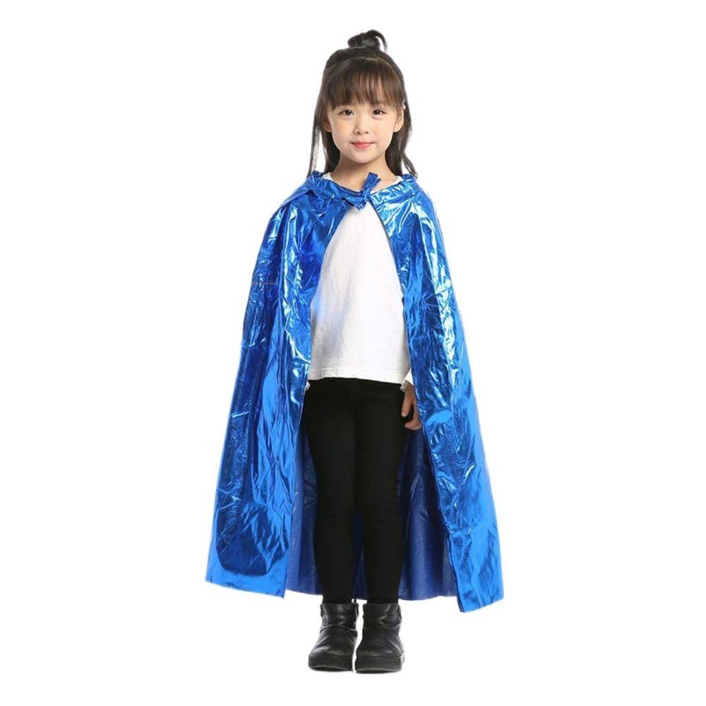 Coat Grim Reaper Cloak Bright Color Halloween Cosplay Cape Cool Witches Robes  Party
