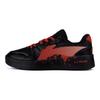 Li Ning Slip Resistant Cushioning Abrasion Resistant Low top Skateboard Shoes Men's Black Red AGCU515-5(Team746-)