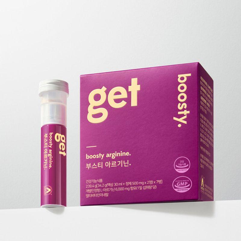 Boosti Arginine 7 bottles (1 week supply) Shine Muscat flavor