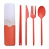 Wheat Straw Portable Cutlery Set