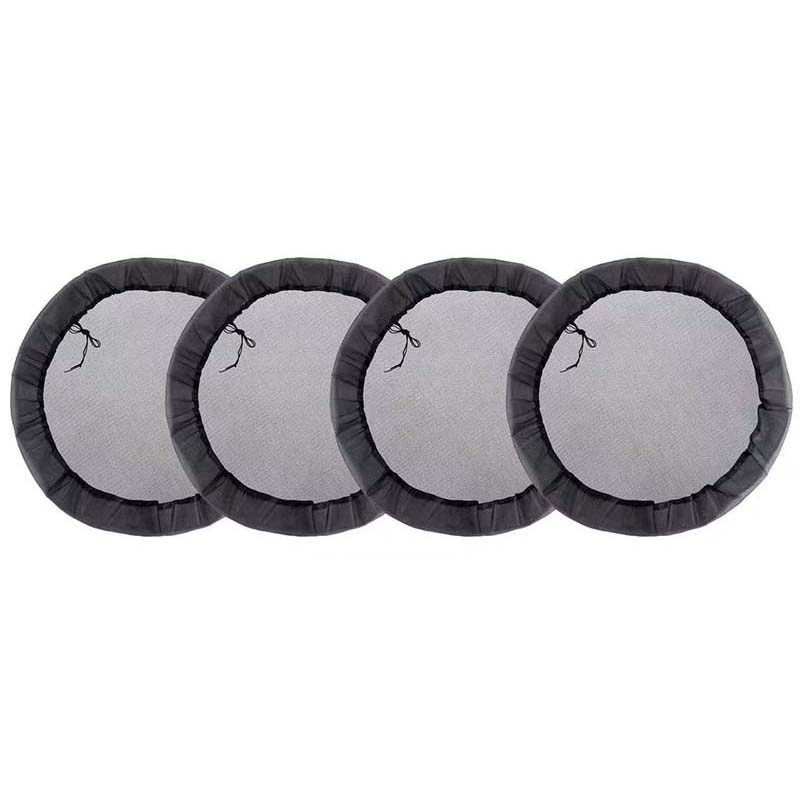 

WTEMPO Outdoor Garden & Lawn Rain Barrel Net Covers Water Bucket Anti-mosquito Net Covers Filter Protective Net Covers 60cm*10pcs чёрный