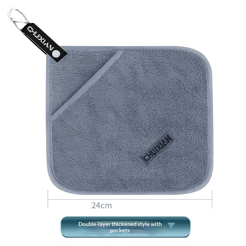 Sneldrogende Visdoek Verdikt Antislip Ultrafijn Vezeldoek Schoonmaakdoek Voor Buiten Vissen Schrobben Vishengel