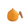 Auspicious Orange Ceramic Coffee Mug