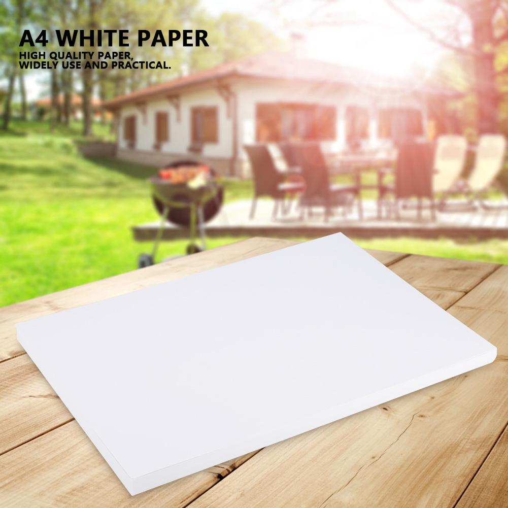 50 Sheets White Blank Paper   Hand Printed  Multipurpose Use